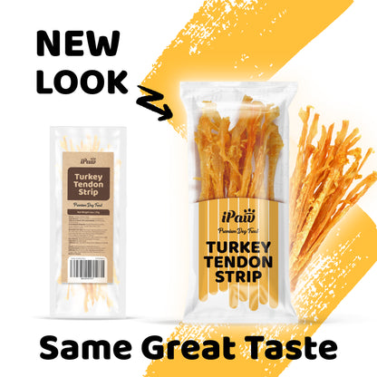 iPaw-火雞筋薯條 (Turkey Tendon for Dogs (Strip)
