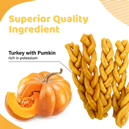 iPaw-火雞肉麻花捲 (Turkey Meat Braided Stick)