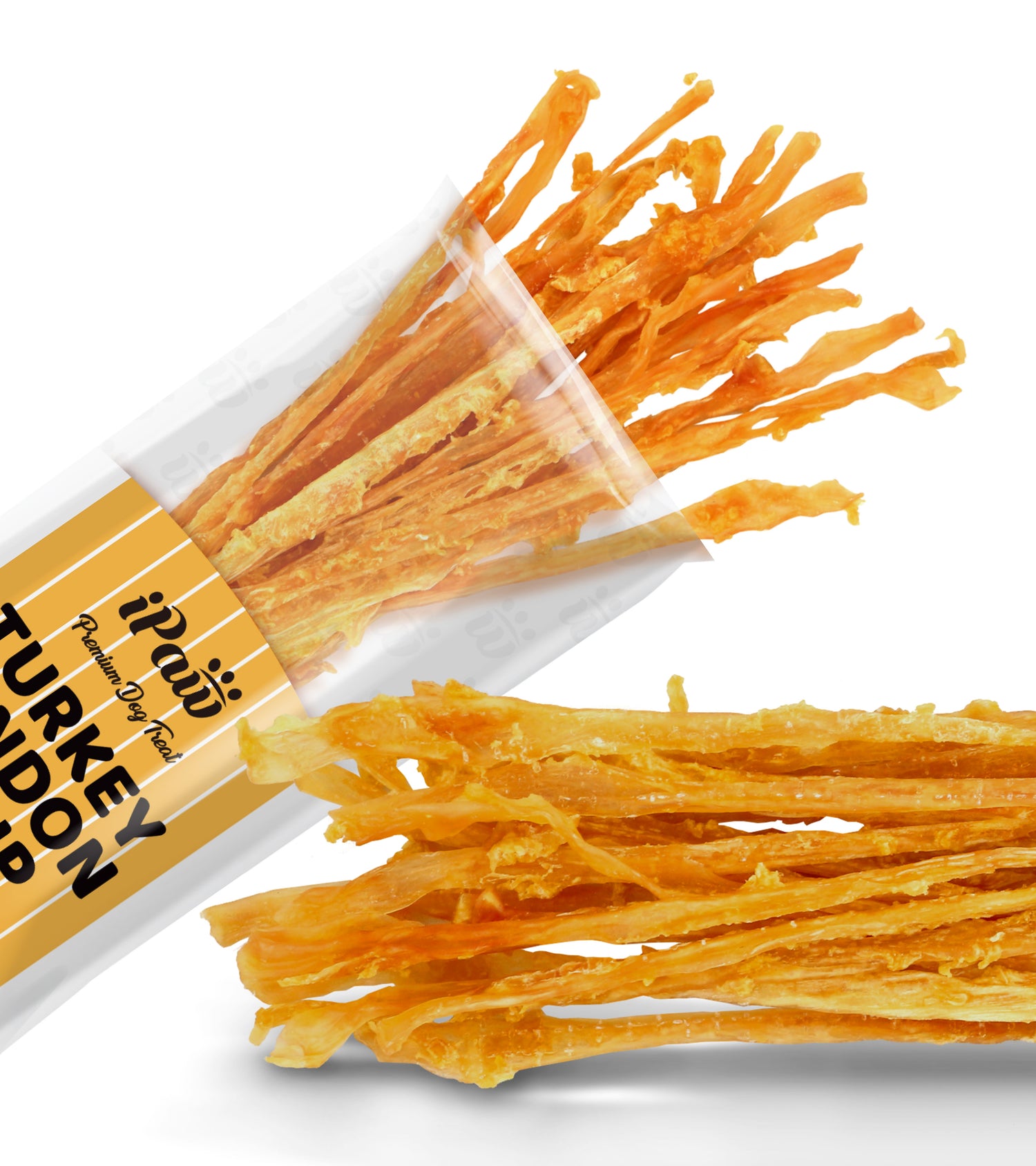 iPaw-火雞筋薯條 (Turkey Tendon for Dogs (Strip)