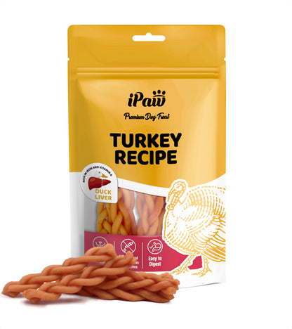iPaw-火雞肉麻花捲